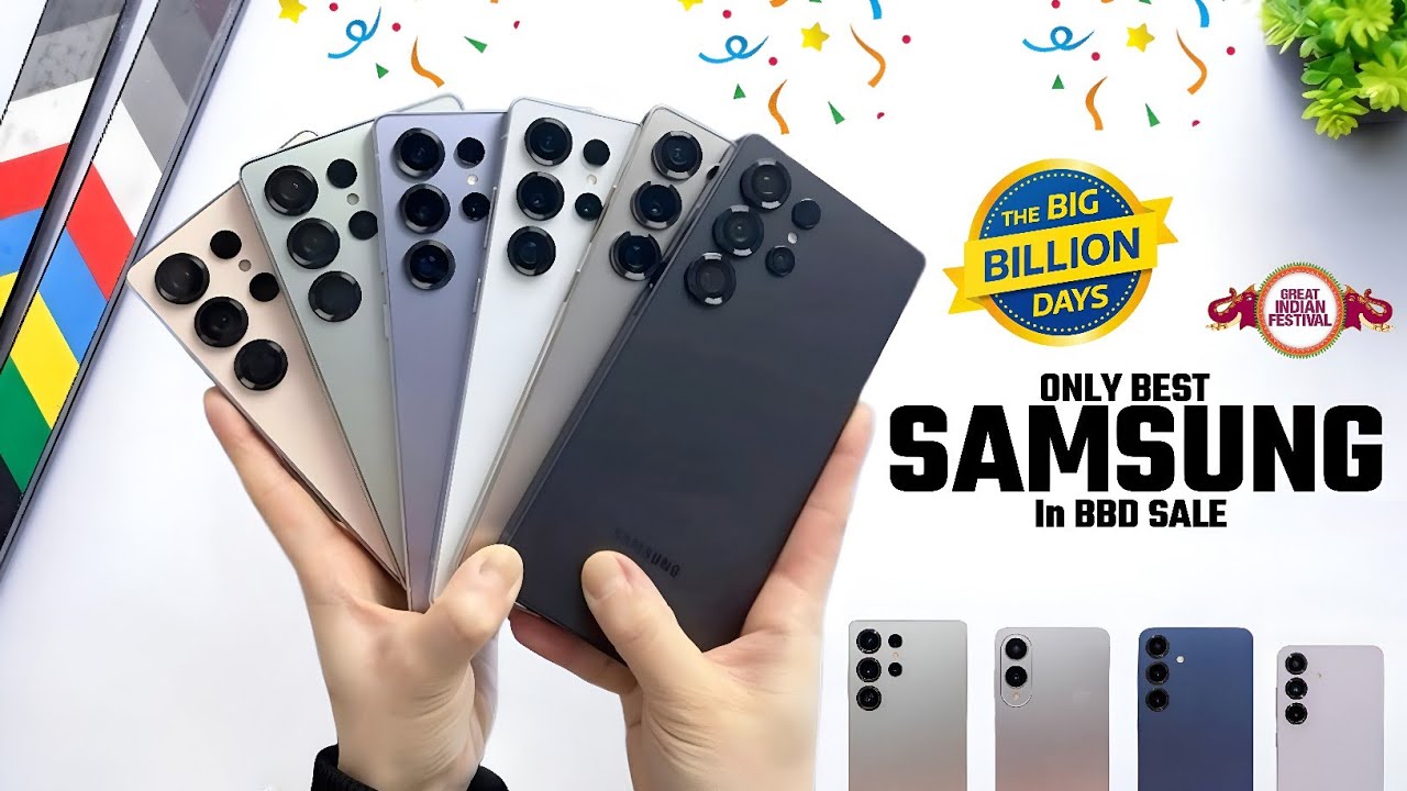 All Only Best Samsung Smartphone In Big Billion Days And GIF Sale | Best Samsung Smartphone