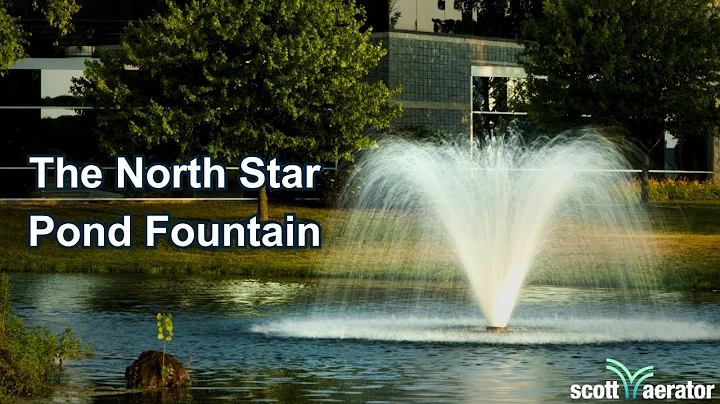 The North Star Aerating Pond Fountain by Scott Aerator | PondStream