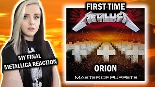 FIRST TIME listening to METALLICA - "Orion" REACTION