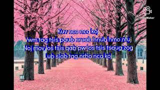 Miniatura de "Kuv Nco Nco Koj - Ying Yang (Lyrics)"