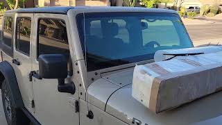 STOP JEEP WRANGLER WINDSHIELD ROCK CHIPS WITH PPF - 2 YEAR REVIEW