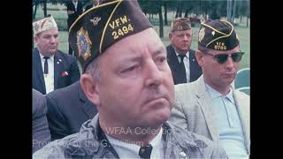 Memorial Day Ceremony At Restland Cemetery In Dallas - May 1967 (Silent)
