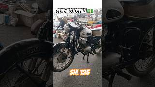 Ceny motocykli PRLu 💵 SHL 125 #classicmotorcycles #vintagemotorcycles #oldtimer