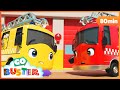 Buster the Hero Fire Truck Saves the Day SONG! Go Buster - Bus Cartoons &amp; Kids Stories