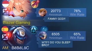 I MET TOP GLOBAL JOHNSON ( 6K MATCHES!! ) IN RANKED GAME AND THIS HAPPENED... - Mobile Legends
