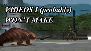 Videos I (probably) Wont Make