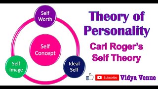 Carl Roger's Self Theory | Theory of Personality (Humanistic Approach) | Vidya Venue