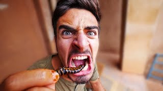 Eating Worms in Burkina Faso