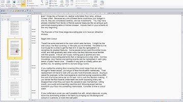 Microsoft Word 2010 Level Three Video 2 Styles and Navigation Pane