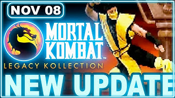 Mortal Kombat Legacy Kollection Update HOTFIX 110525 – Online Fixes &  Matchmaking Stability