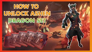 HOW to unlock ASHEN DRAGON SET - PART 1- Sea of Thieves SEABOUND SOUL Update.