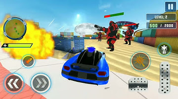 Elephant Robot vs Lion Robot transforming Gameplay