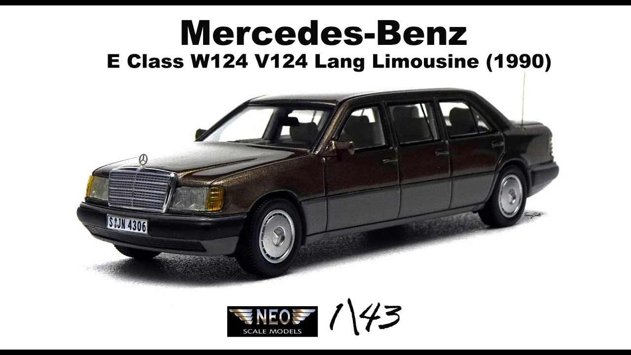 ミニカー V124 Lang NEO ベンツ Mercedes-Benz W124 リムジン 1⁄43 
