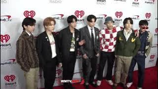 BTS red carpet at iHeartRadio KIIS FM Jingle ball 2021