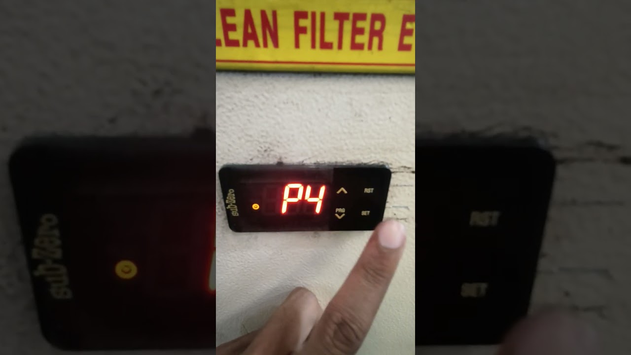 How To Sabzero Temprature Controller Setting on YouTube Subzero temprature controller setting kaise