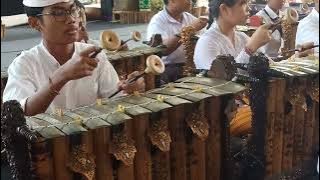 Penampilan Penabuh Gender Anak Anak Legian,  Bali, Di Acara Ngaben Masal, 13 Oktober 2023