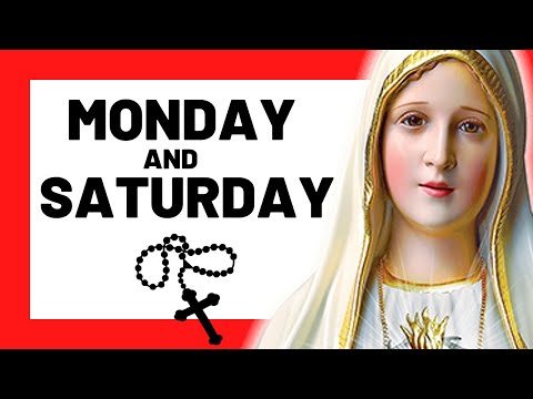 THE JOYFUL MYSTERIES. TODAY HOLY ROSARY: MONDAY & SATURDAY - THE HOLY ROSARY MONDAY & SATURDAY.