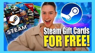 FREE Steam Gift Card - Easy Toturia to get free Steam Gift card codes