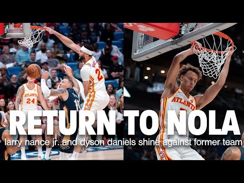 Return to NOLA: Larry Nance Jr. & Dyson Daniels shine against former team