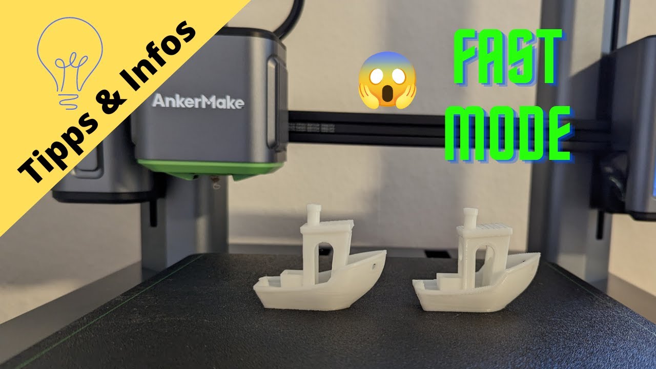 500 mm/s Turbo: Ankermake M5 Fastmode Update (Tipps + Infos) - YouTube