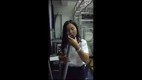 RK adjustable upright pipe and drape