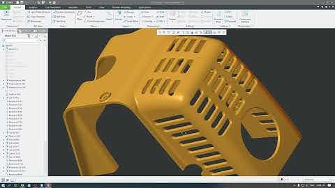 Tu Hoc Creo Parametric 7.0 - Bài 028 :  Luyen tap ve Sketch   01