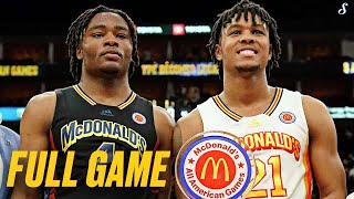 2023 McDonalds All-American Boys Game | FULL GAME