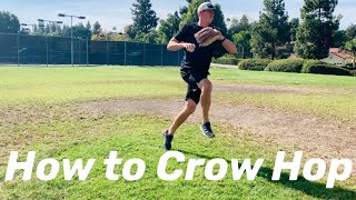 How to Crow Hop in the Outfield