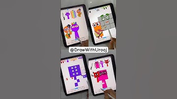 Sprunki Numberblocks with emojimixing #sprunki #numberblocksquarterband #emojimixing #trending