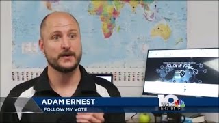 WSLS 10 Feature | Blacksburg Company Working To Develop Secure Online Voting