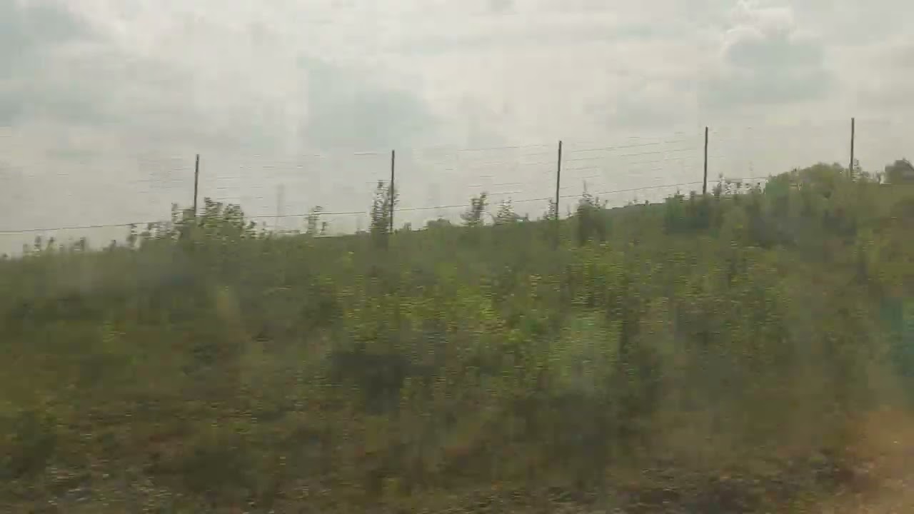TGV vue passager Bordeaux Paris - 1080@60 FPS