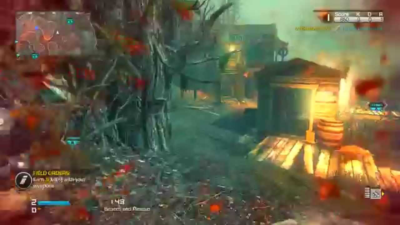 COD Ghosts 14-0 Search and Rescue (Michael Myers Gameplay)