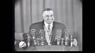 الزعيم جمال عبد الناصر متحدثا عن مطالب الإخوان عام 1954