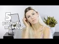 MINIMALIST GLOWY NO-MAKEUP LOOK |  Only 5 Products Natural &amp; Minimal Makeup | Dove Sorys