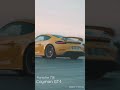 Porsche 718 Cayman GT4 - NO MUSIC NO FILTER #shorts