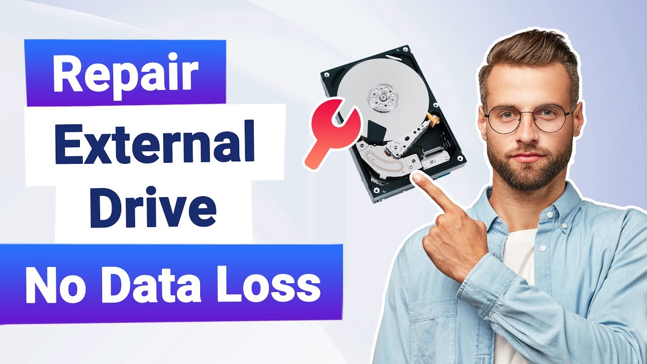 [2024] How to Repair Corrupted External Hard Drive, No Data Loss ...
