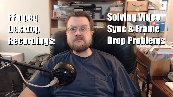 FFmpeg Desktop Recordings: Solving Video Sync/Frame Drop Problems