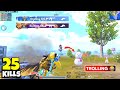 Trolling last enemy with snowgun in bgmi gone wrong  high kills gameplay  dt gaming live