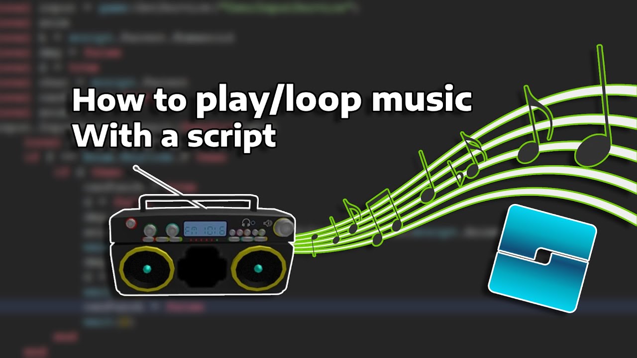 How To Make Music Play Loop With A Script In Roblox Studio Youtube - using youtube songs roblox scripts