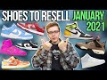 NEW YEAR MADNESS! SHOES TO RESELL January 2021! | RETAIL and RESALE | Nike DUNKS, Fake Travis AJ4's