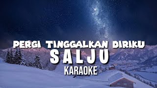 PERGI TINGGALKAN DIRIKU - SALJU karaoke