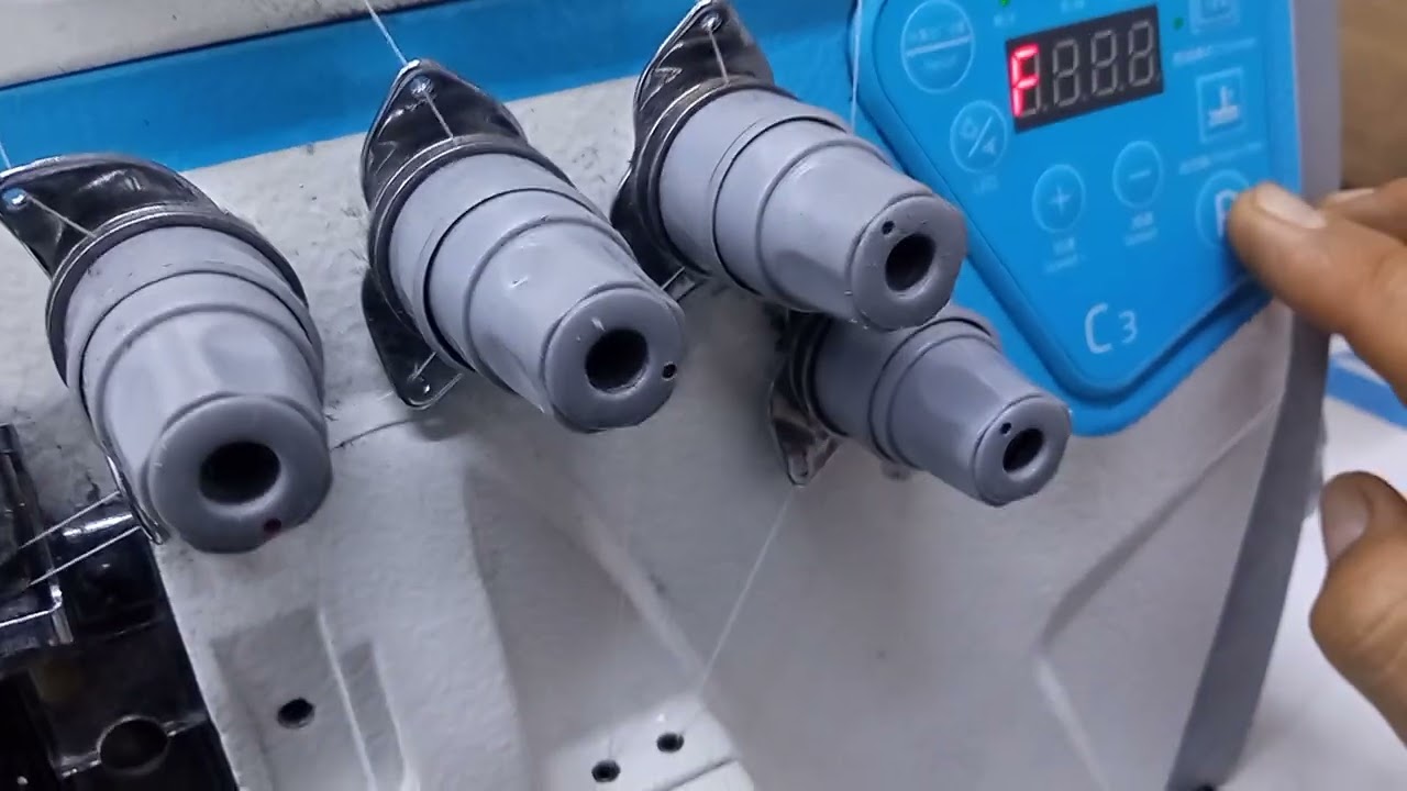 REMALLADORA JACK C3 ¿COMO HACER RESET Y CALIBRAR LOS SENSORES PARA TIPO DE TELA ?