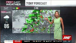 First Alert Forecast: Gorgeous end to the week ahead of a stormy weekend