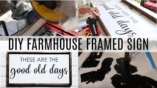 Farmhouse Wood Sign Tutorial | How to paint signs with no bleeding