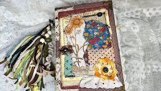 New eclectic junk journal flip through 