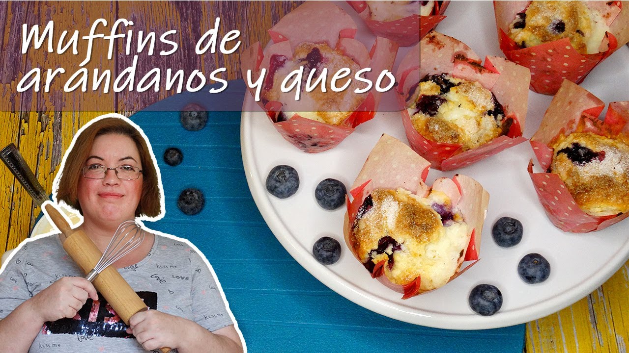 Muffins de arándanos y queso, los más ESPONJOSOS que vas a probar!! 😋👌 YouTube
