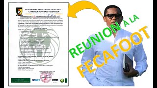 🔥 TRES URGENT !🚨 LA FECAFOOT COMMUNIQUE PROGRAMME DE MATCH CAMEROUN vs CAP VERT, DENIER REGLAGE