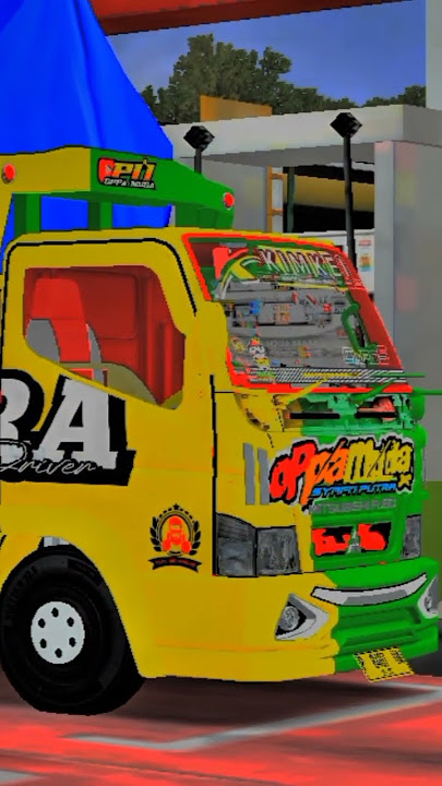 Cinematic mod truk oppa muda v1 #modbusid #truck #busidmod #bussid #mod #bussimulatorindonesia
