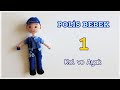 Amigurumi Polis Bebek - 1. BÖLÜM - Kol ve Ayak (LÜTFEN AÇIKLAMA BÖLÜMÜNÜ OKUYUNUZ)