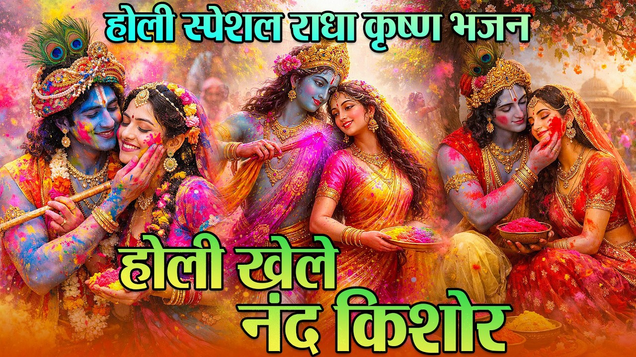 होली खेले नंद किशोर Holi Khele Nand Kishore | Radha Krishna Holi Bhajan 2026